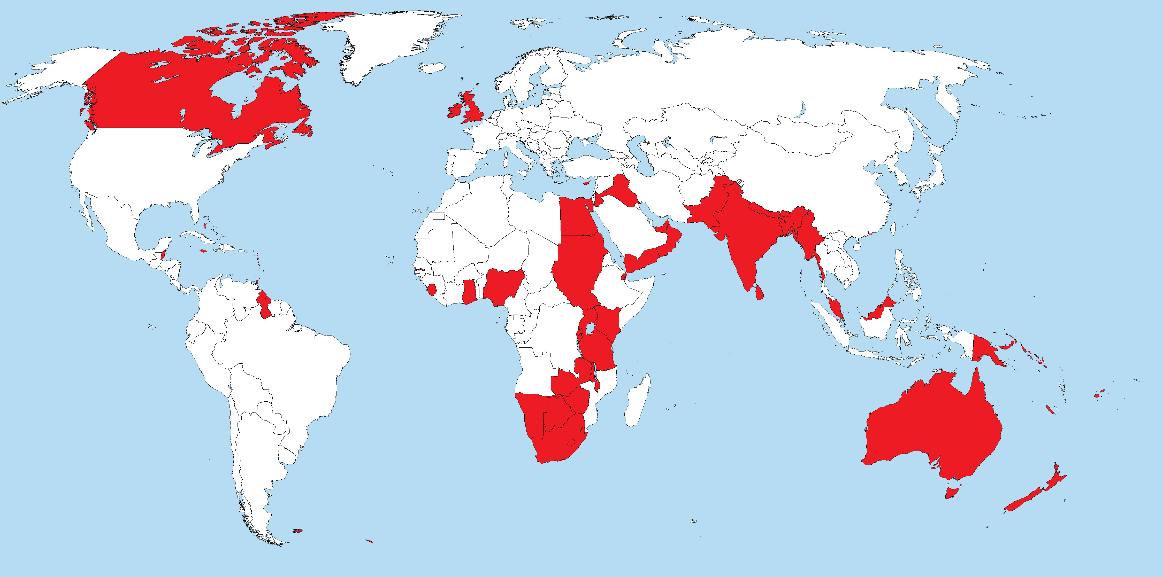 British Empire 1922